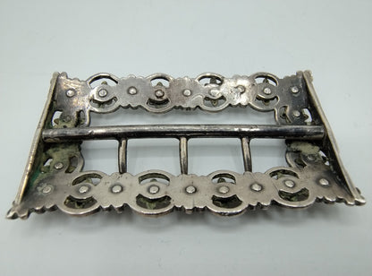 Silver buckle, C. Rawlings &amp; W. Summers / London, 19th century