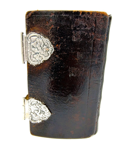 Bible with silver locks, 19th century