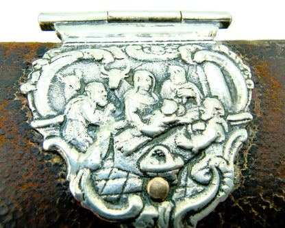 Bible with silver locks, 19th century