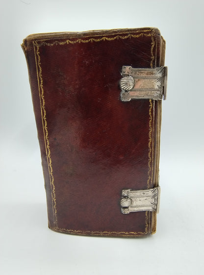 Bible with silver locks, 18th century.