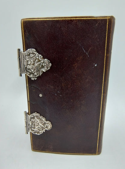 Bible with silver locks, 19th century.