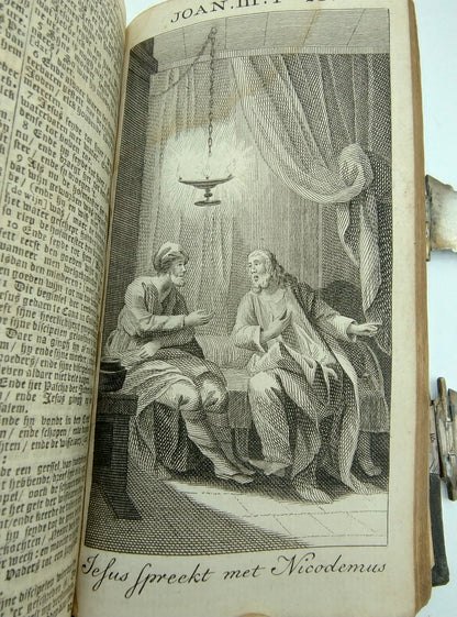 Bible with silver locks, C. Wendels / Middelburg, 19th century