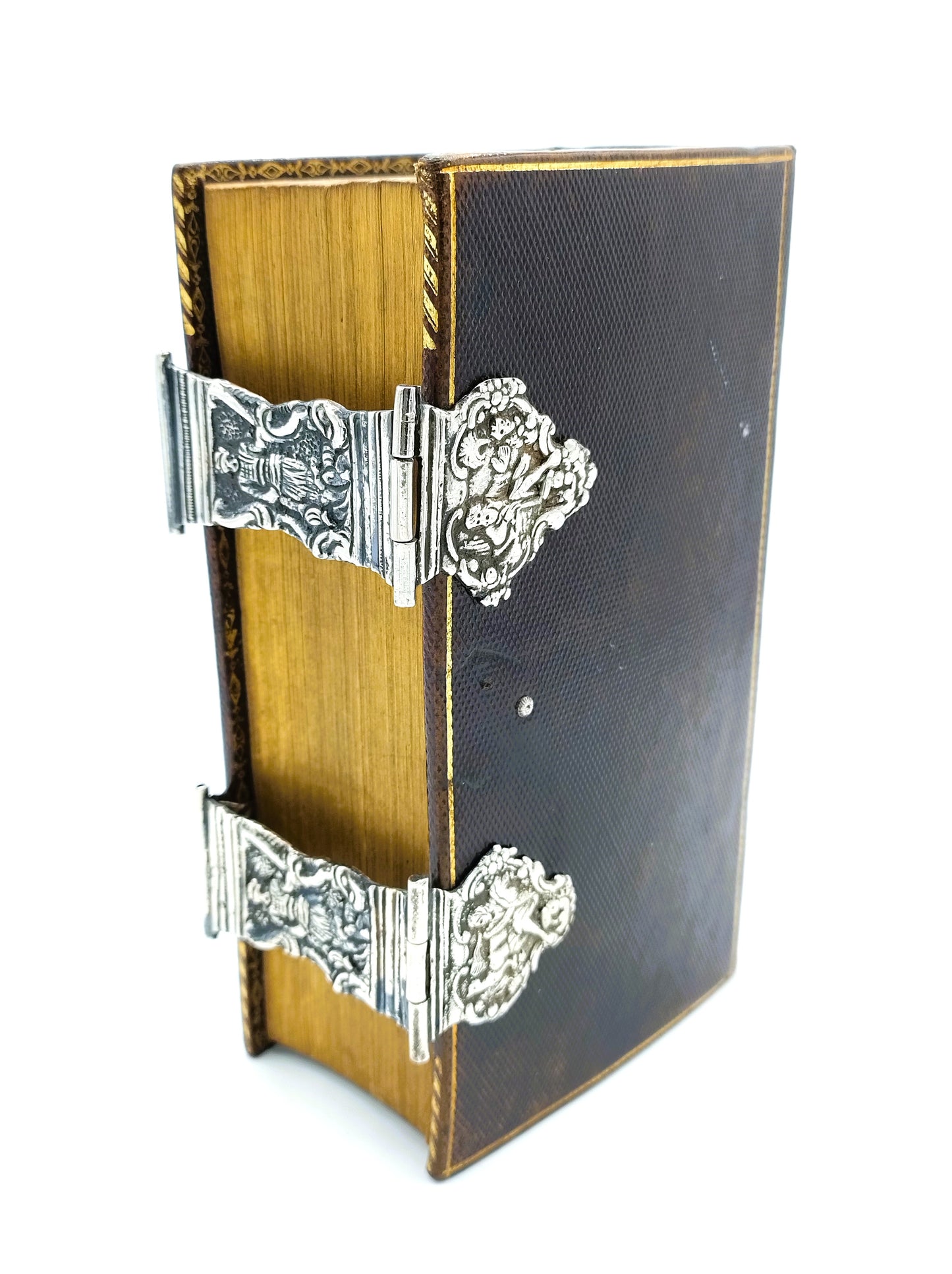 Bible with silver locks, 19th century.