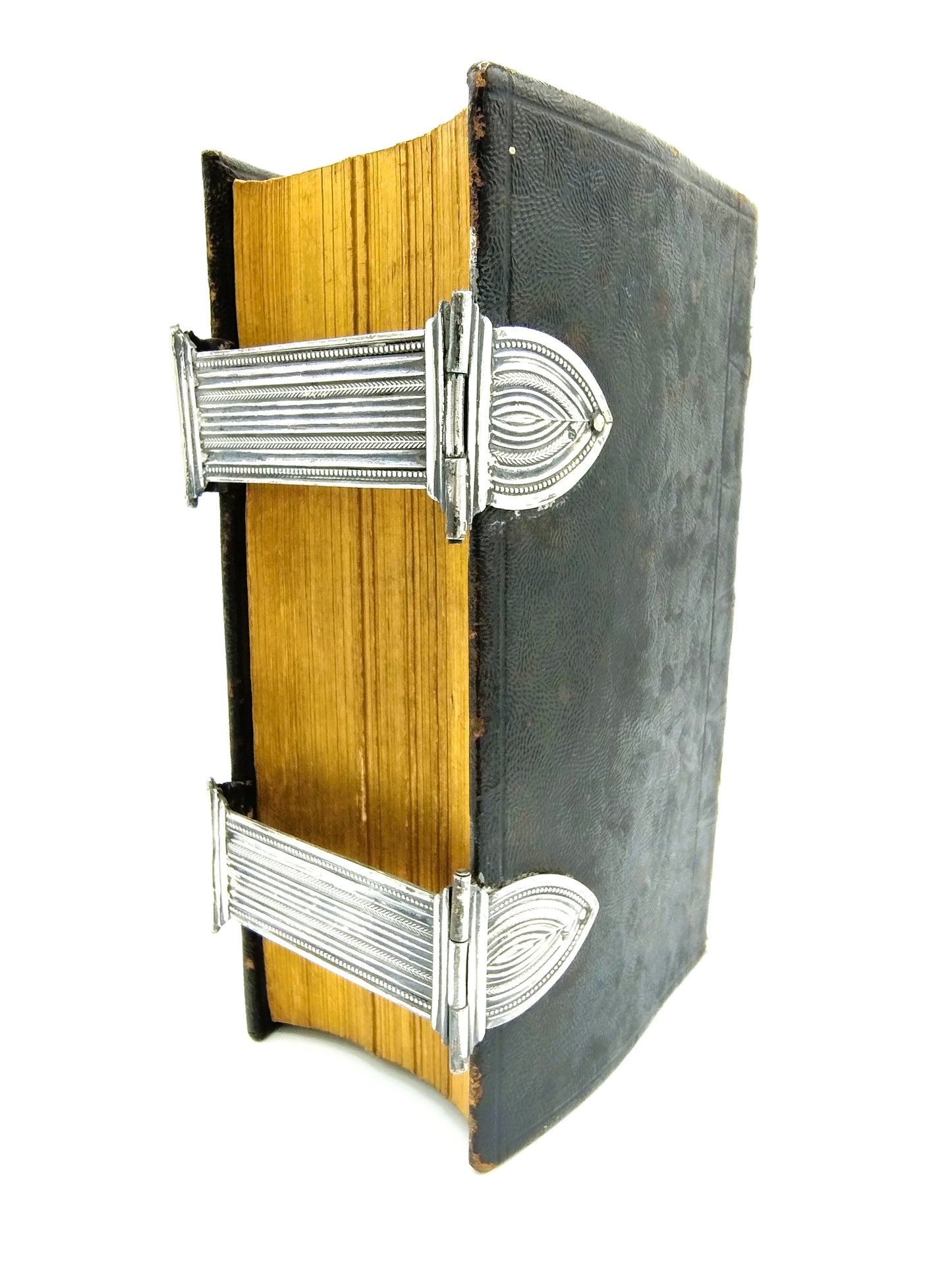 Bible with silver locks, 19th century