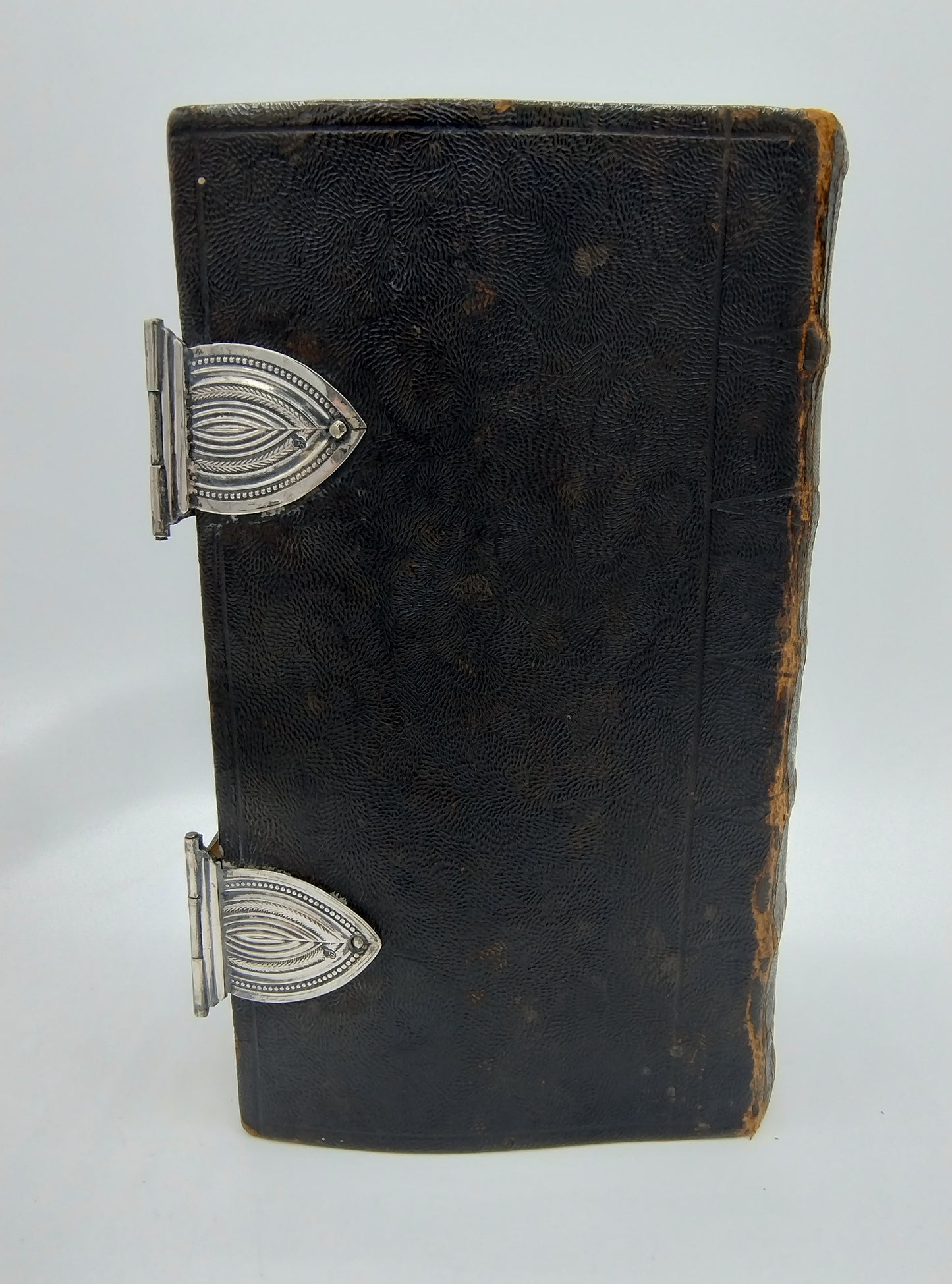 Bible with silver locks, 19th century