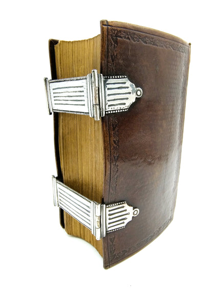 Bible with silver locks, 19th century.