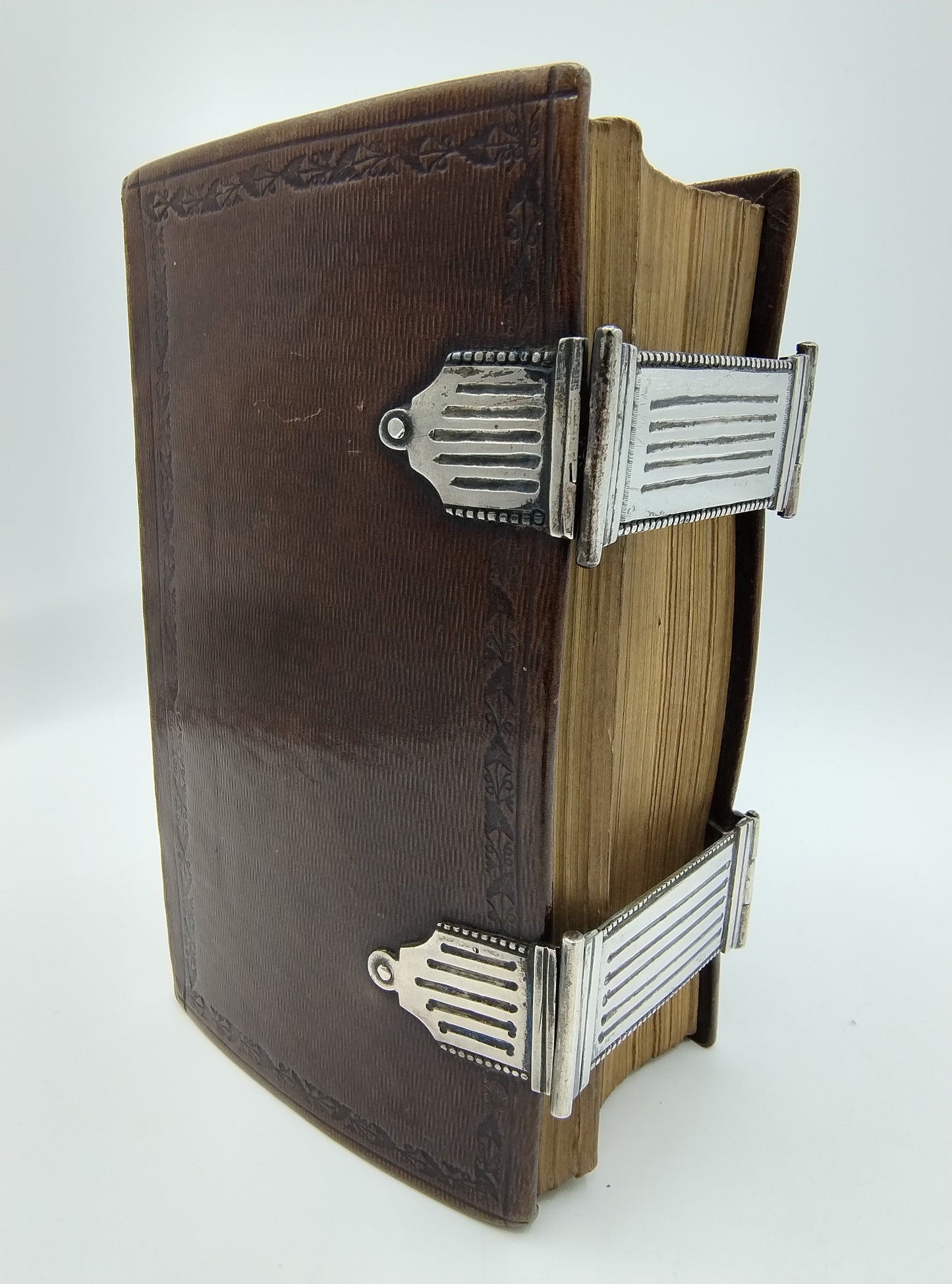 Bible with silver locks, 19th century.