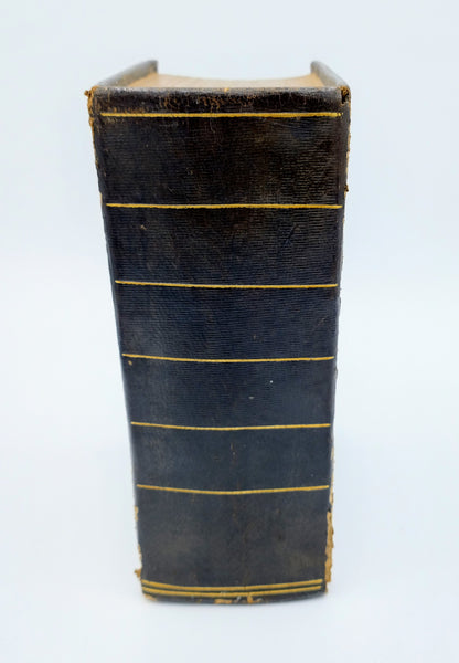 Bible with silver clasps, HH van de Dool / Schoonhoven, 19th century