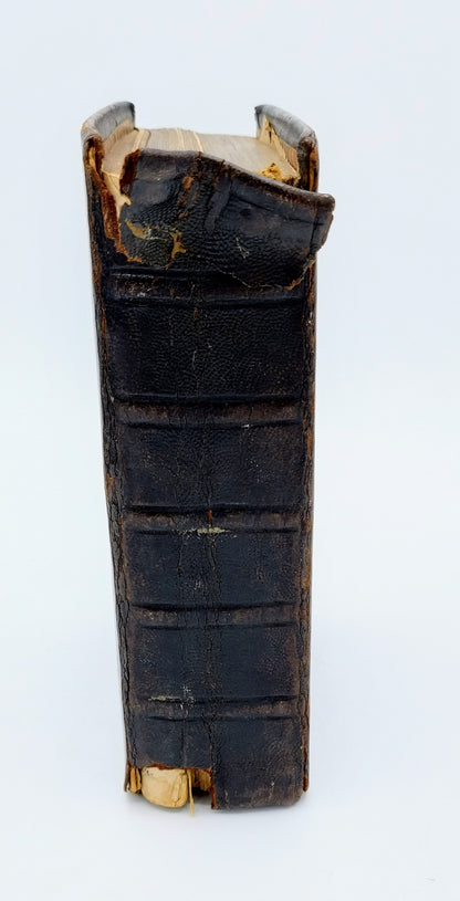 Bible with silver clasps, KJ Kanninga / Drachten, 19th century