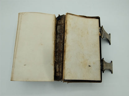 Bible with silver clasps, JP Paulides / Heerenveen, 19th century