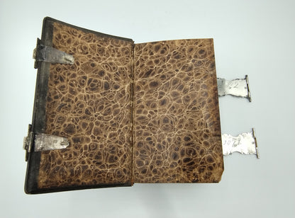 Bibel mit Silberverschlüssen, AJ Nobel / Schoonhoven, 19. Jahrhundert