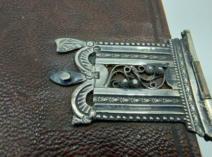 Bible with silver locks, OH Huising / Oude Pekela, 19th century