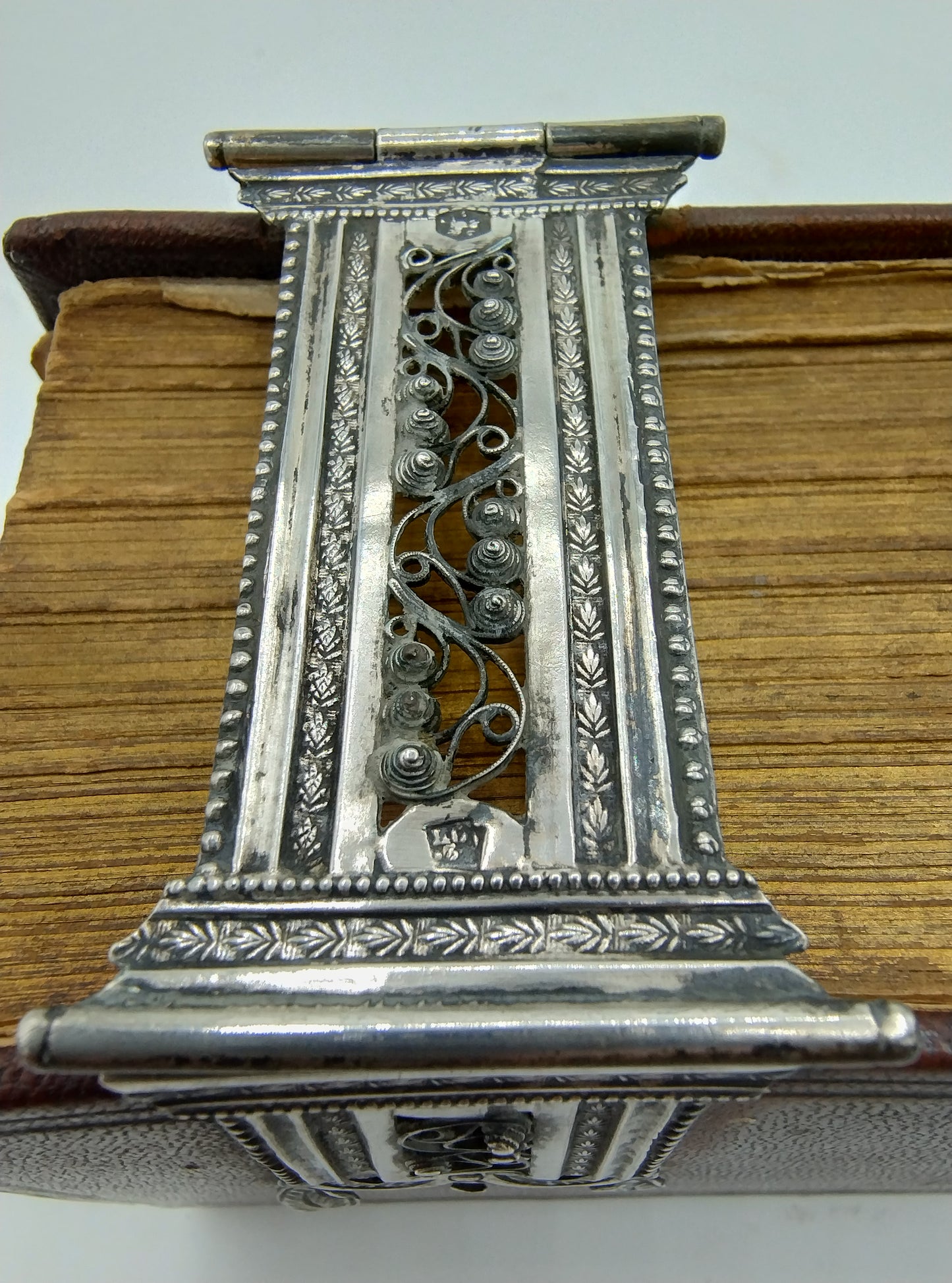 Bible with silver locks, OH Huising / Oude Pekela, 19th century