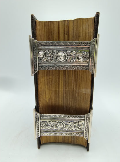 Bible with silver clasps, J. Rozendaal / Hoorn, 19th century