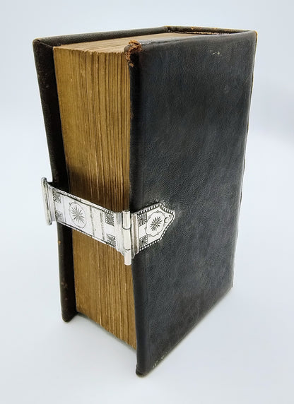 Bible with silver lock, A. Bout / Amsterdam, 19th century.