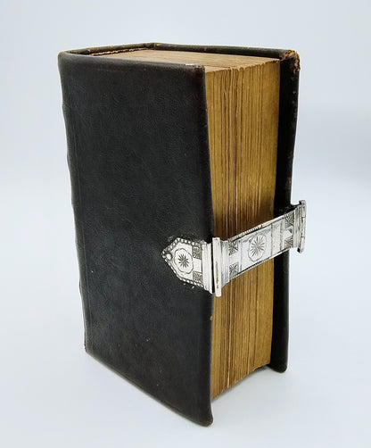 Bible with silver lock, A. Bout / Amsterdam, 19th century.