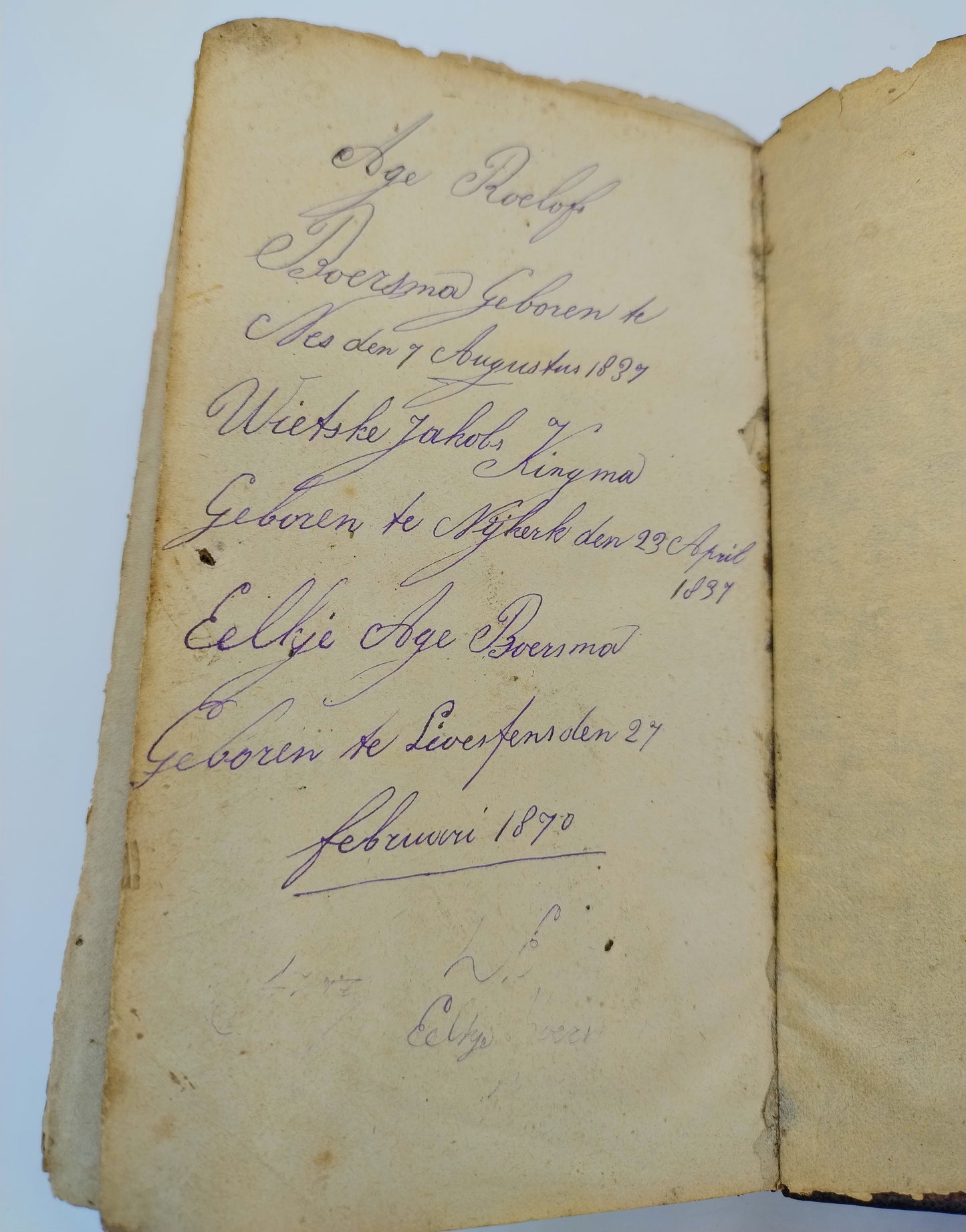 Bibel mit Silberschloss, A. Nobel / Schoonhoven, 19. Jahrhundert