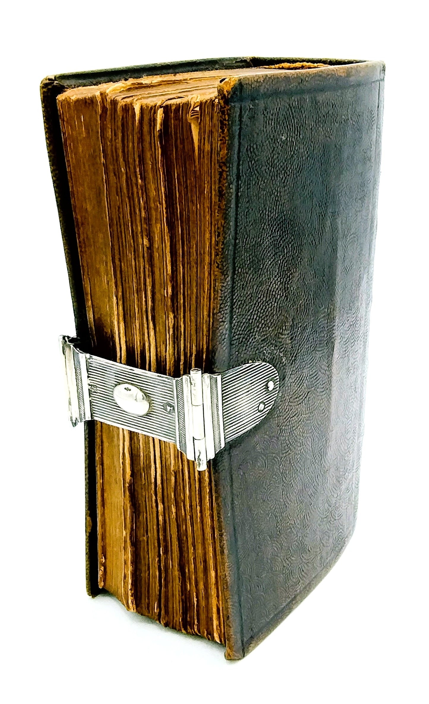 Bible with silver lock, Wed. MH Merkelbach / Harlingen, 19th century