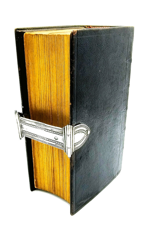 Bible with silver lock, M. Bartel / Franeker (?), 19th century