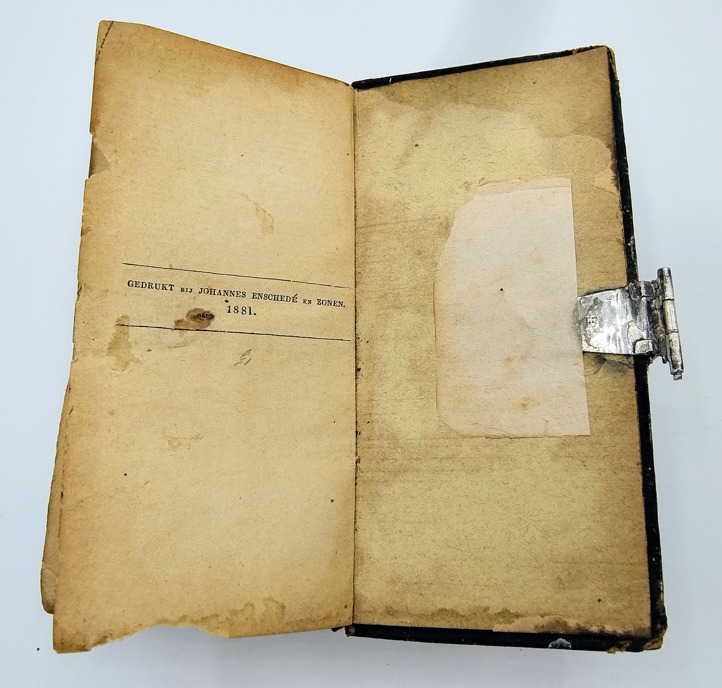 Bible with silver lock, HH van de Dool / Schoonhoven, 19th century