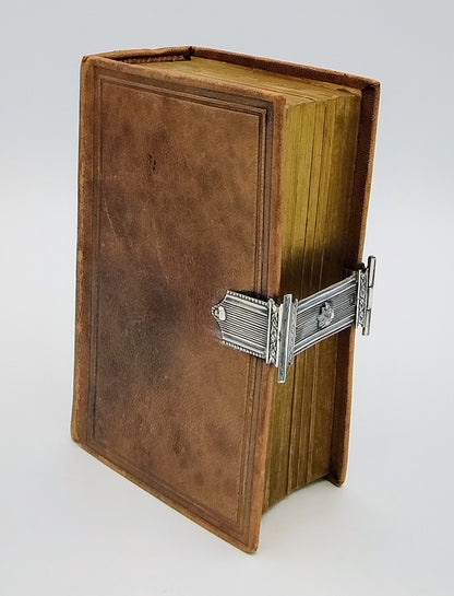 Bible with silver lock, HH van de Dool / Schoonhoven, 19th century