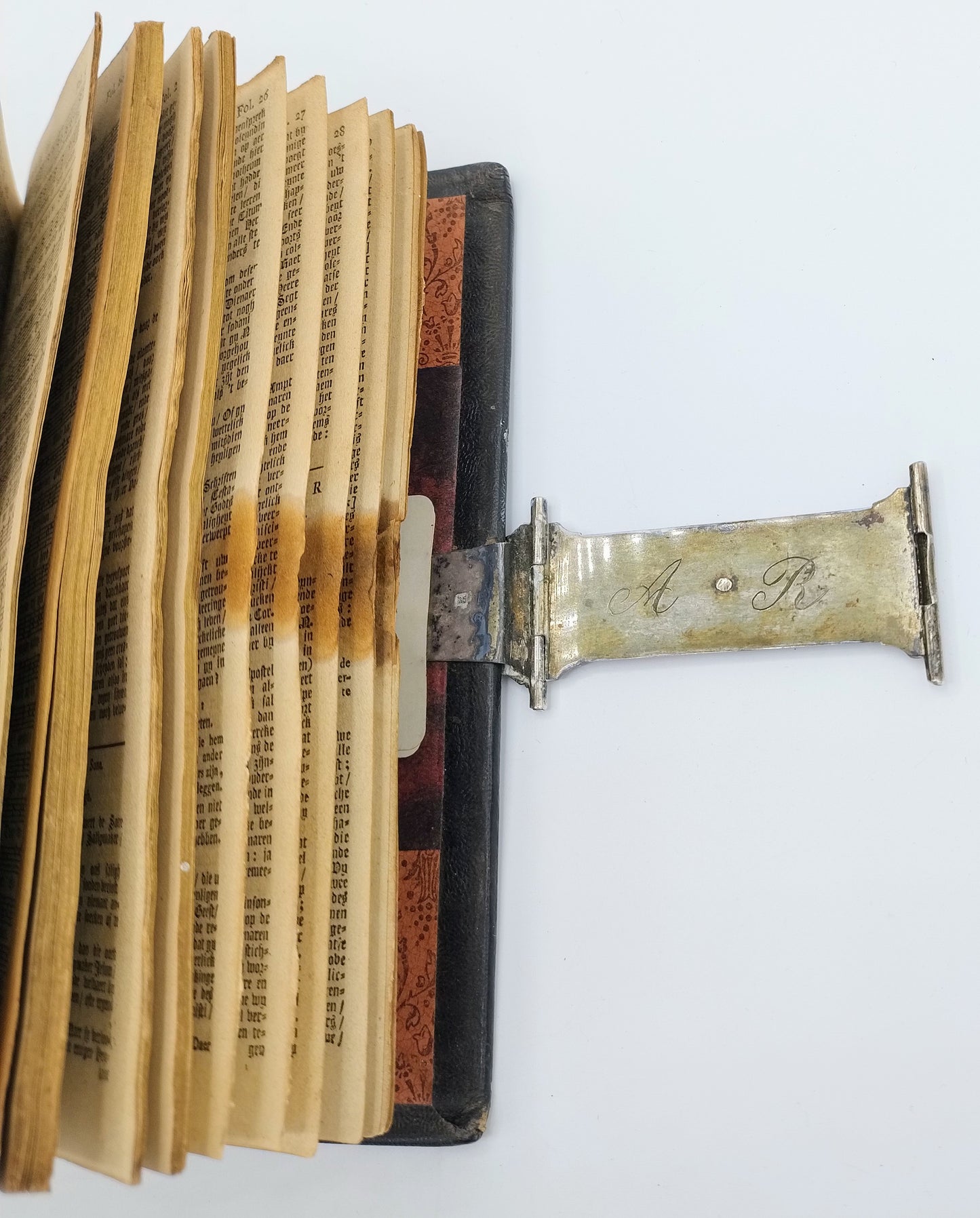 Bible with silver lock, HH van de Dool / Schoonhoven, 19th century