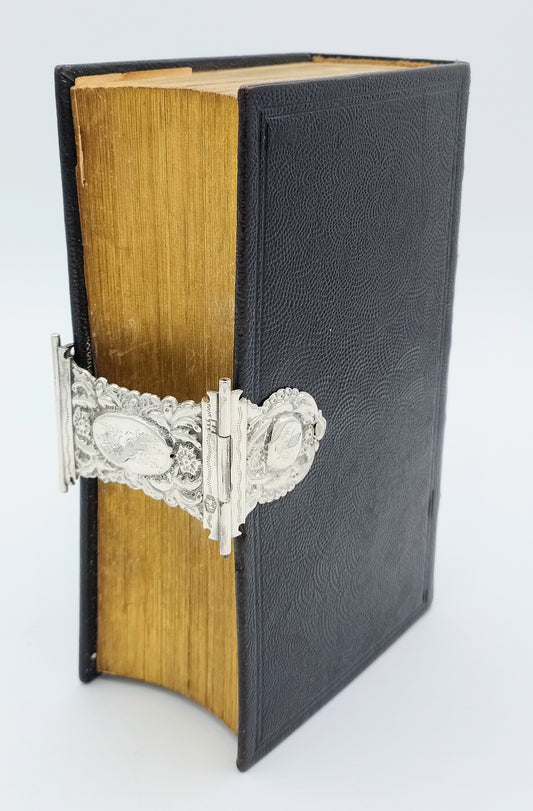 Bible with silver lock, KJ Kanninga / Drachten, 19th century