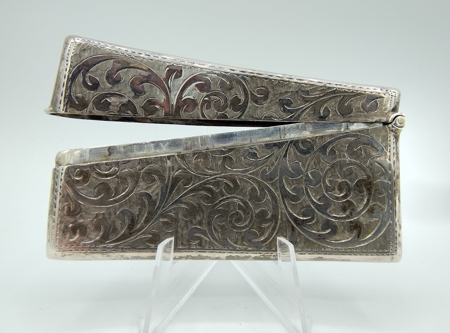 Silver business card holder, Fa. WJ Myatt &amp; Co / Birmingham, 20th century