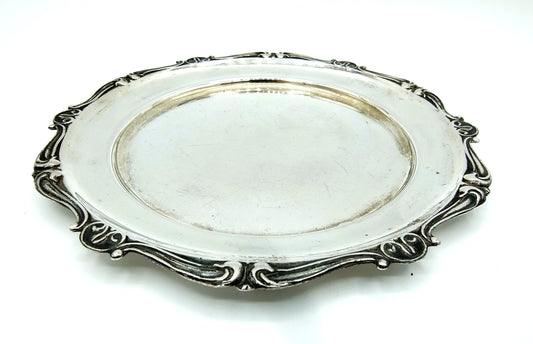 Silver plate, Germany, 19th century