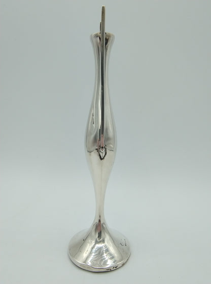 Silver vase, Art Nouveau, England, 20th century