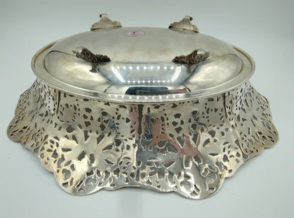 Silver bread basket, Fa. Danilo Nannelli / Florence, 20th century