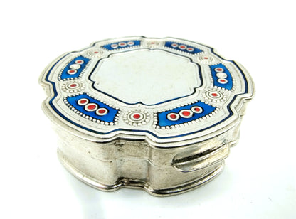 Silver pill box, R. Greggio / Sarmeola de Rubano, 20th century