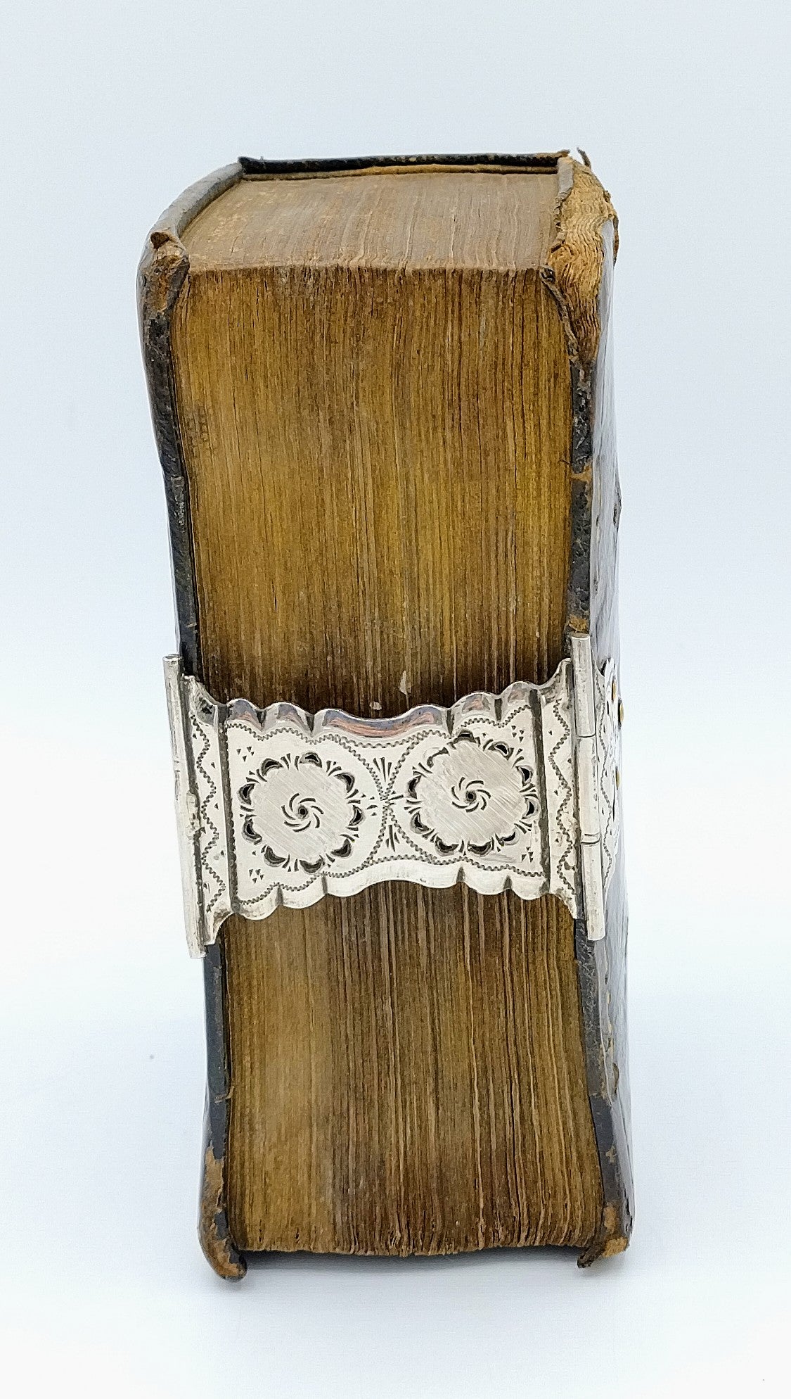 Bible with silver lock, 19th century