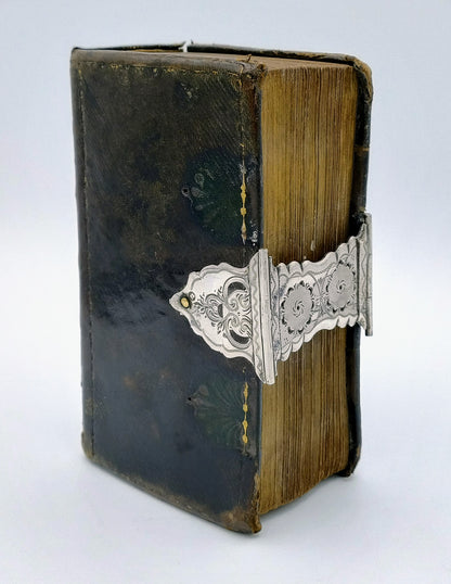 Bible with silver lock, 19th century