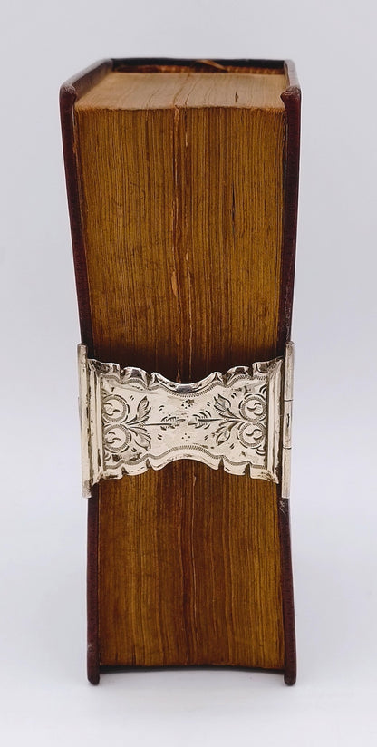 Bible with silver lock, AJ Nobel / Schoonhoven, 19th century