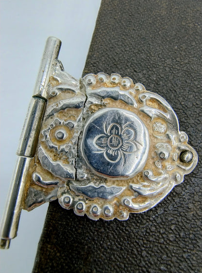 Psalm book with silver lock, KJ Kanninga / Drachten, 19th century