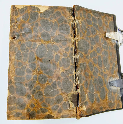 Bible with silver clasps, AJ Nobel / Schoonhoven, 19th century