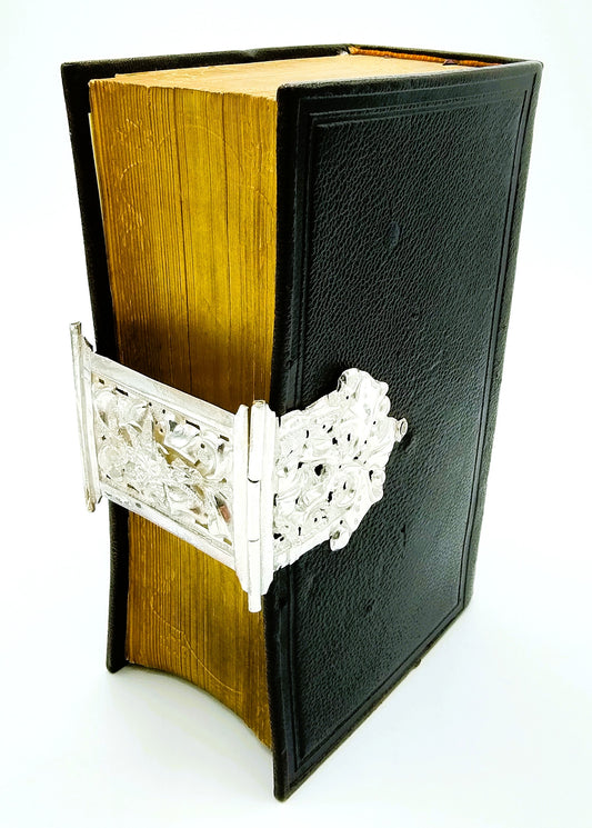 Bible with silver lock, J. Hemmes / Assen, 19th century