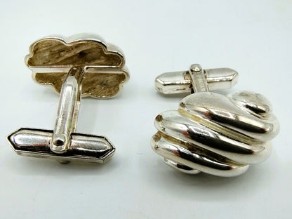 Stilvolle Manschettenknöpfe aus Silber 835