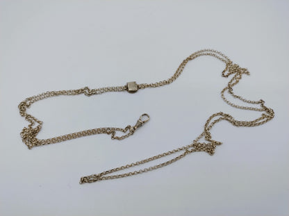 Silver watch chain, 835