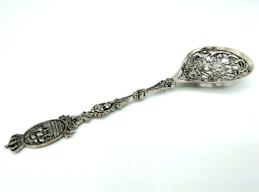 Silver occasional spoon KNSM, Hooykaas / Schoonhoven, 20th century