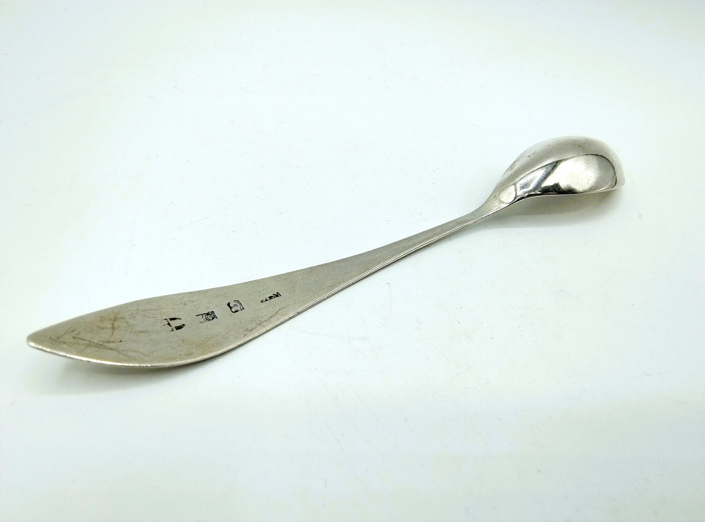 Silver teaspoon, E. Kieneker / Rotterdam, 19th century