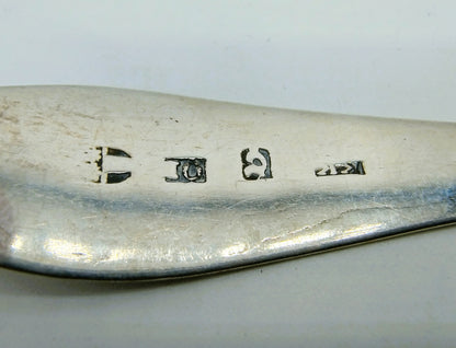 Silver teaspoon, E. Kieneker / Rotterdam, 19th century