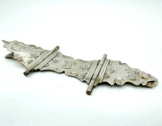 Silver Bible lock, J. Kooiman / Schoonhoven, 19th century