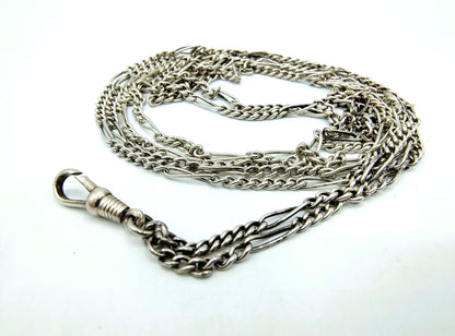 Silver watch chain, 1.65m (!), 925