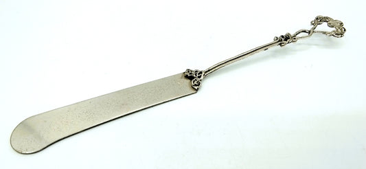 Silver butter knife, Italy, 800