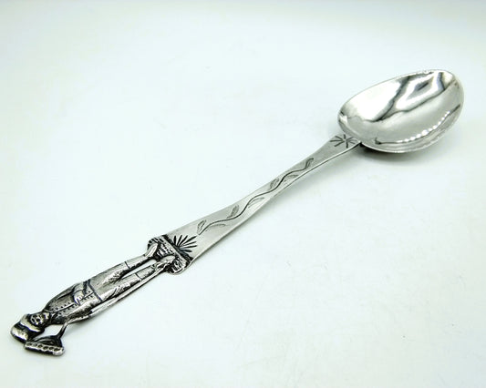 Silver occasional spoon, Wed. AJ Rooswinkel / Leeuwarden, 19th century