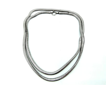 Zilveren slangenketting, 835