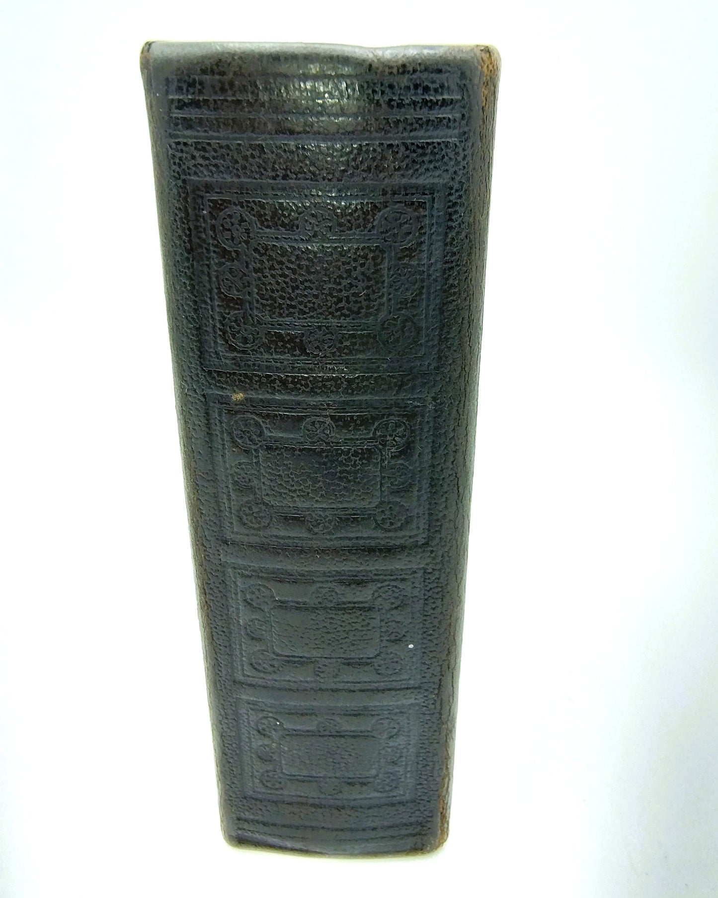 Bible with gold snap lock, 19th century