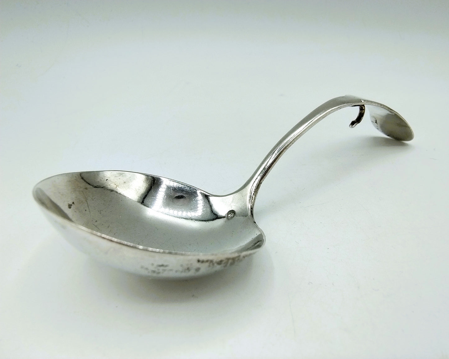 Silver cream spoon, Y. Steensma / Bergum, 20th century